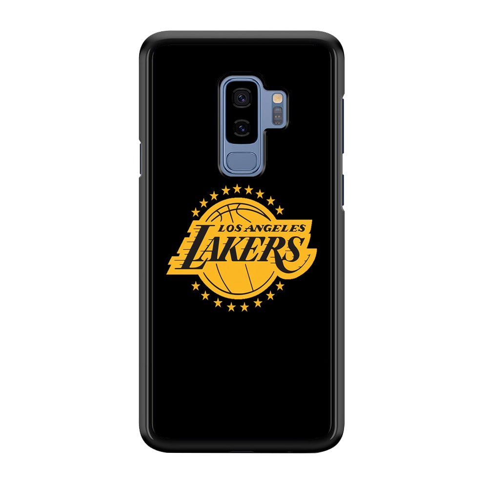 Los Angeles Lakers Black Logo Samsung Galaxy S9 Plus Case