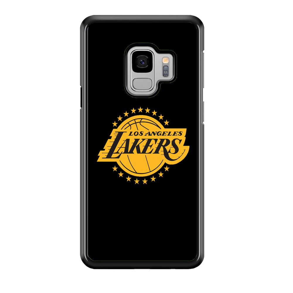 Los Angeles Lakers Black Logo Samsung Galaxy S9 Case