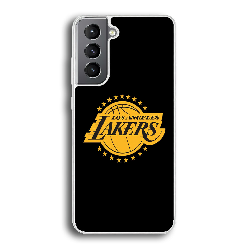 Los Angeles Lakers Black Logo Samsung Galaxy S21 Case