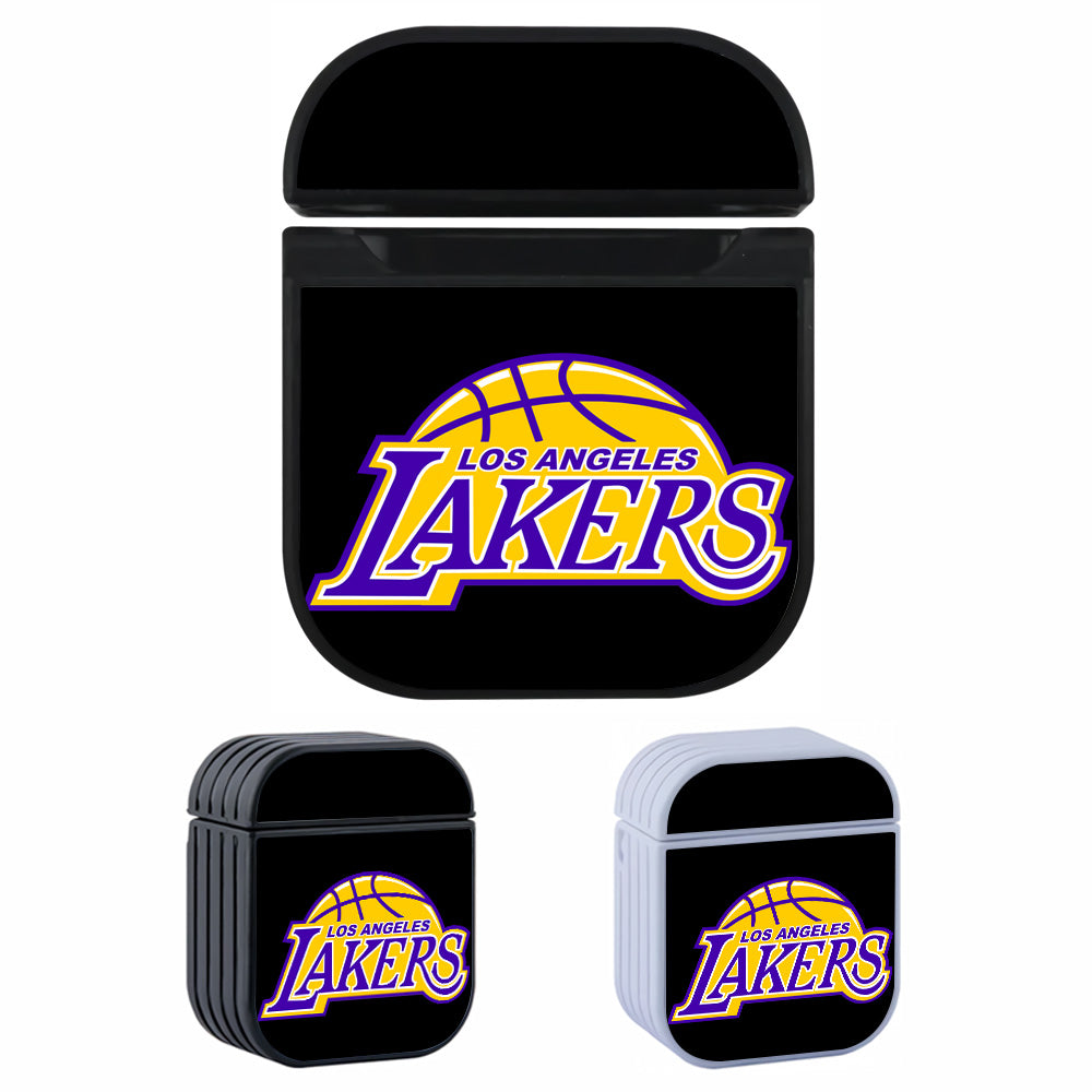 Los Angeles Lakers NBA Team Hard Plastic Case Cover For Apple Airpods