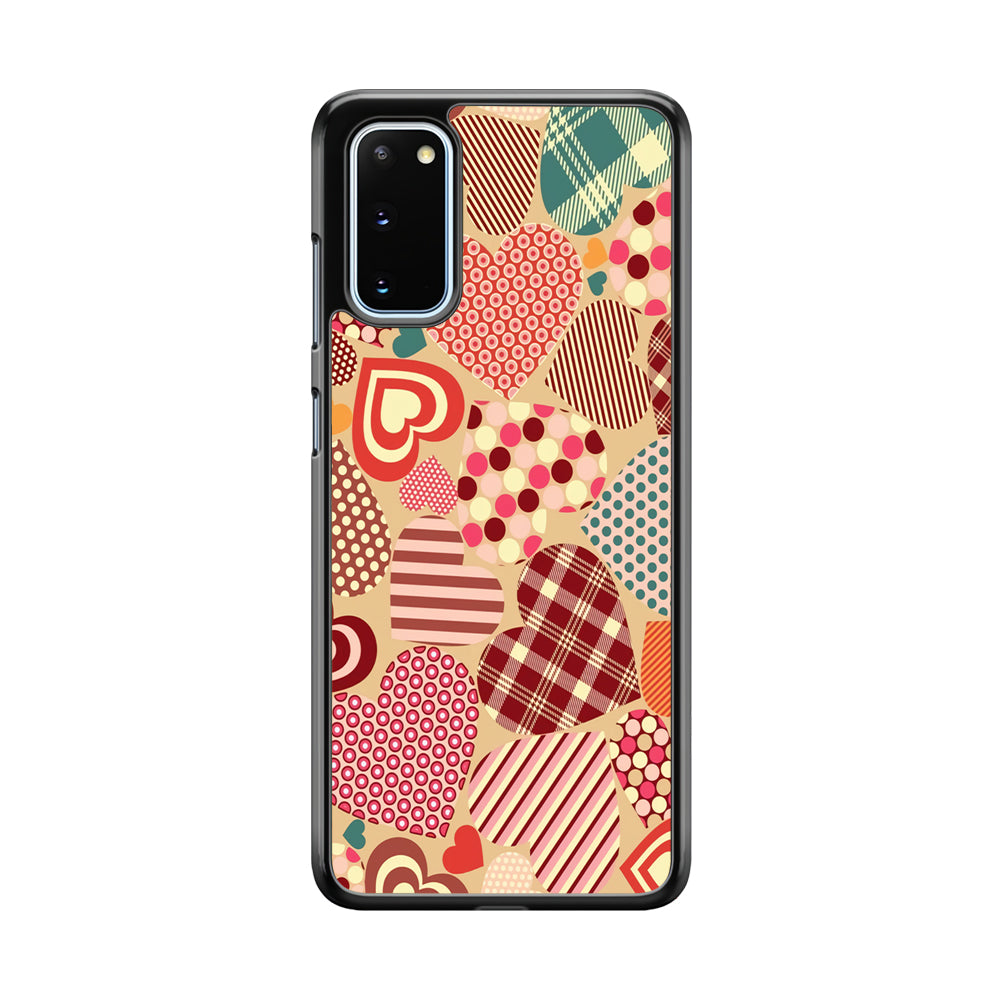 Love Luxe Pattern Samsung Galaxy S20 Case
