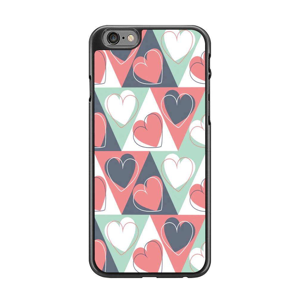 Love Triangle Doodle iPhone 6 | 6s Case