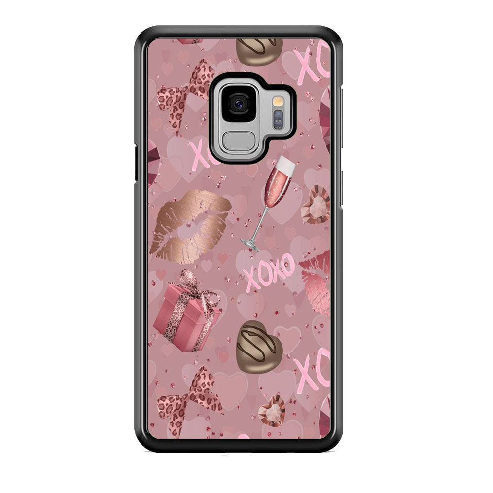 Love And Lips Cheers Wyne Samsung Galaxy S9 Case