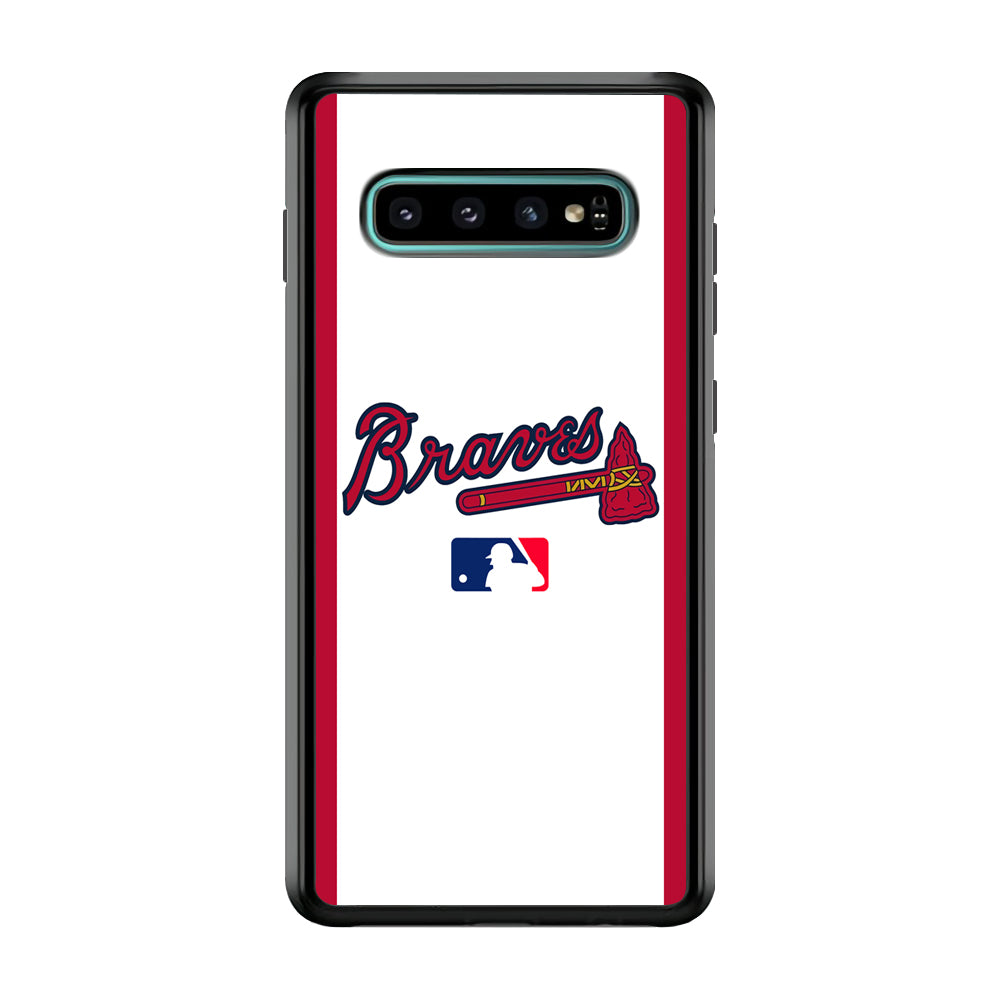 MLB Atlanta Braves Samsung Galaxy S10 Plus Case