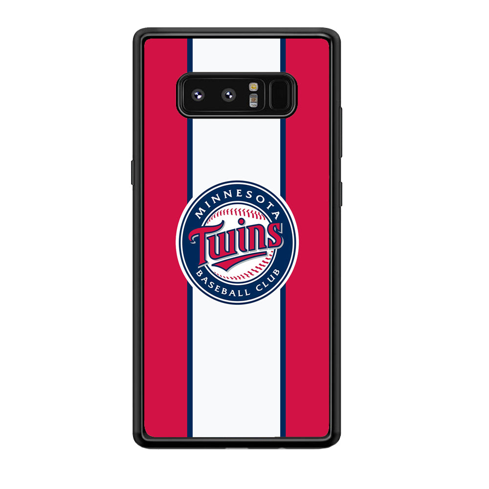 MLB Minnesota Twins Team Samsung Galaxy Note 8 Case