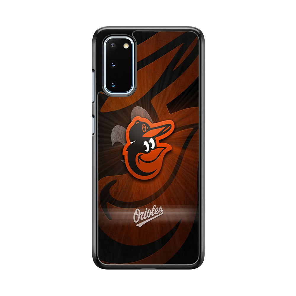 MLB Orioles Baltimore Logo Samsung Galaxy S20 Case