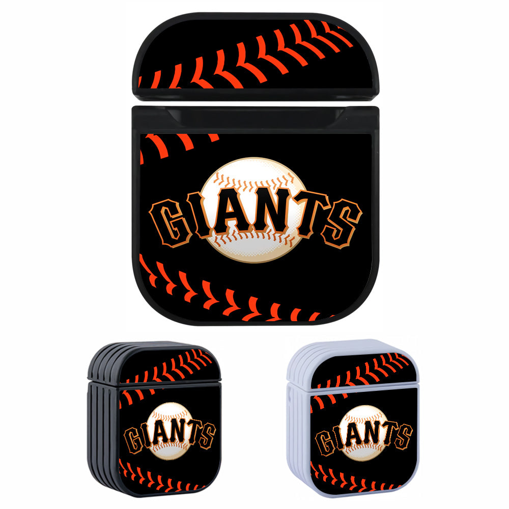 MLB San Francisco Giants Team Hard Plastic Case Cover For Apple Airpods