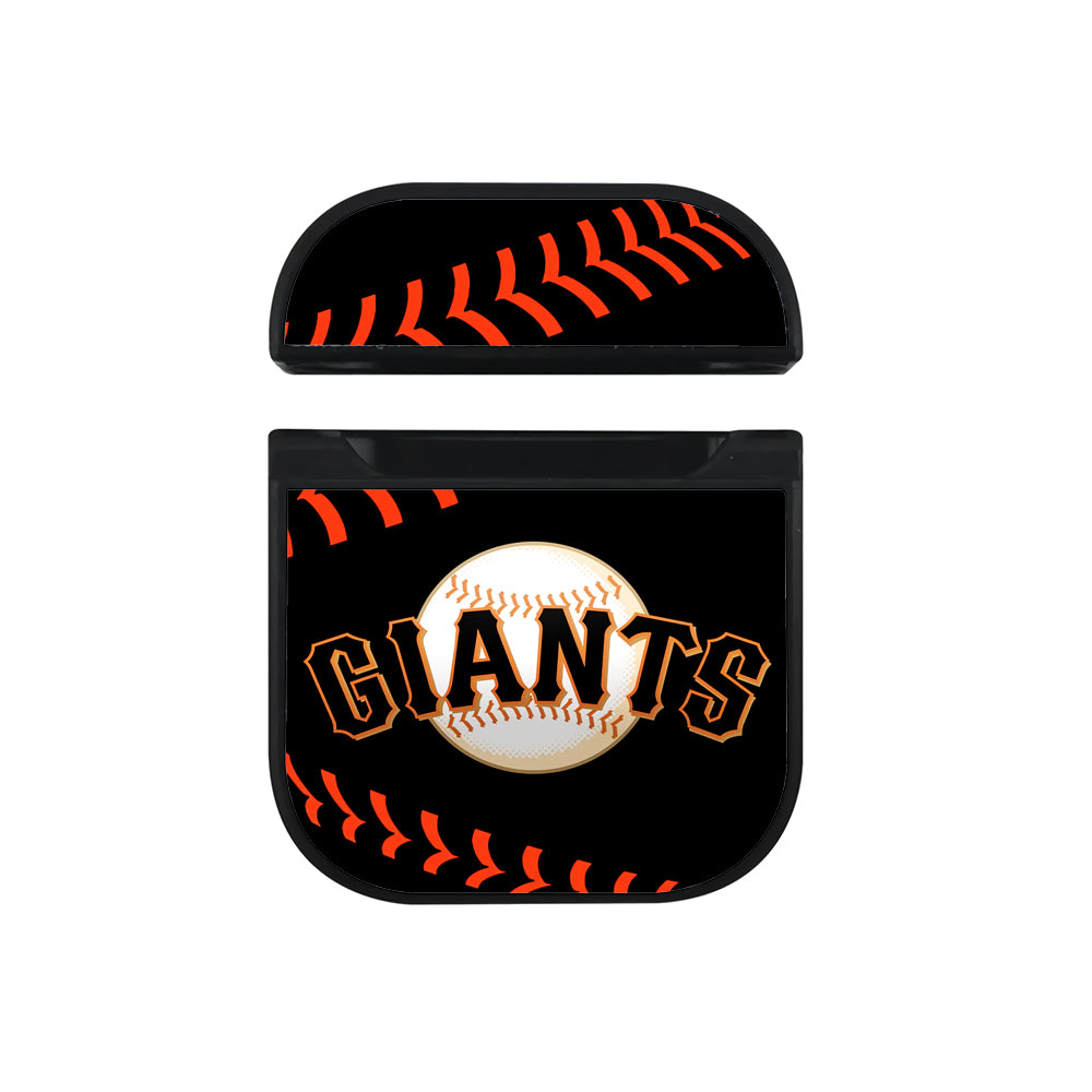 MLB San Francisco Giants Team Hard Plastic Case Cover For Apple Airpods