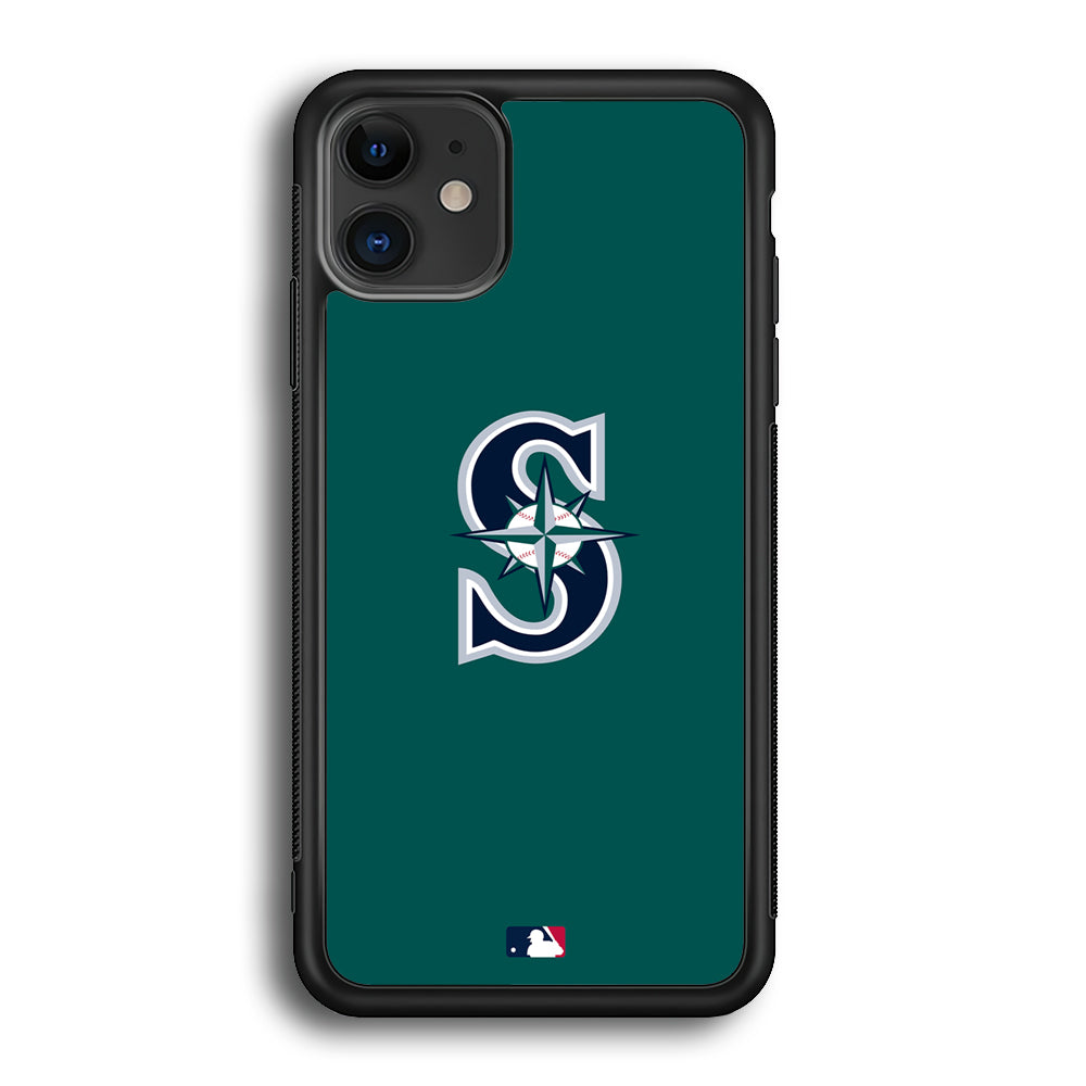 MLB Seattle Mariners Green iPhone 12 Case