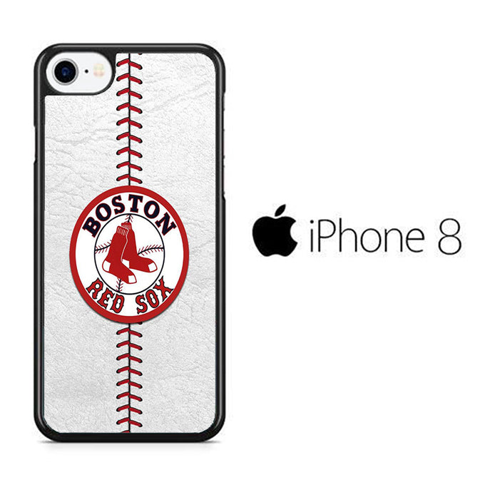 MLB Boston Red Sox Ball Skin iPhone 8 Case