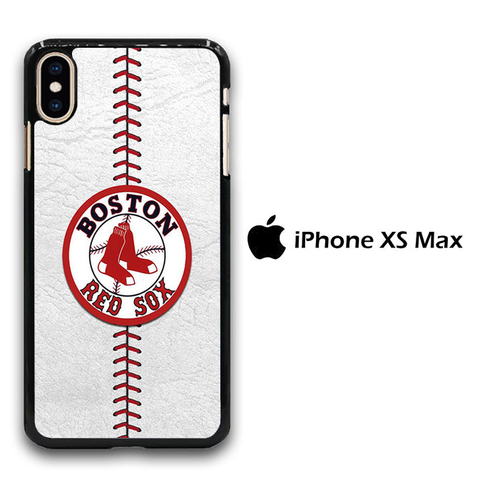 MLB Boston Red Sox Ball Skin iPhone Xs Max Case