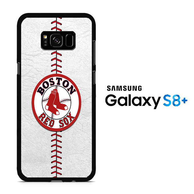 MLB Boston Red Sox Ball Skin Samsung Galaxy S8 Plus Case
