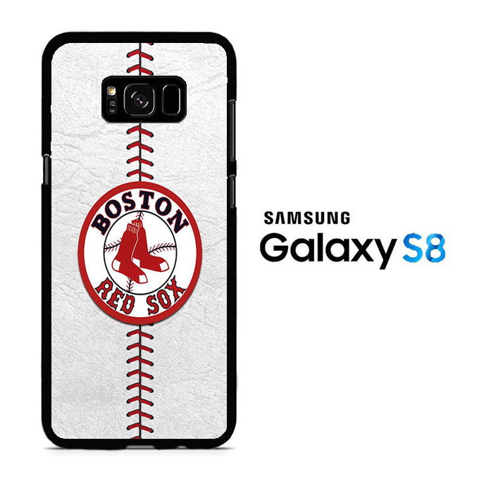 MLB Boston Red Sox Ball Skin Samsung Galaxy S8 Case