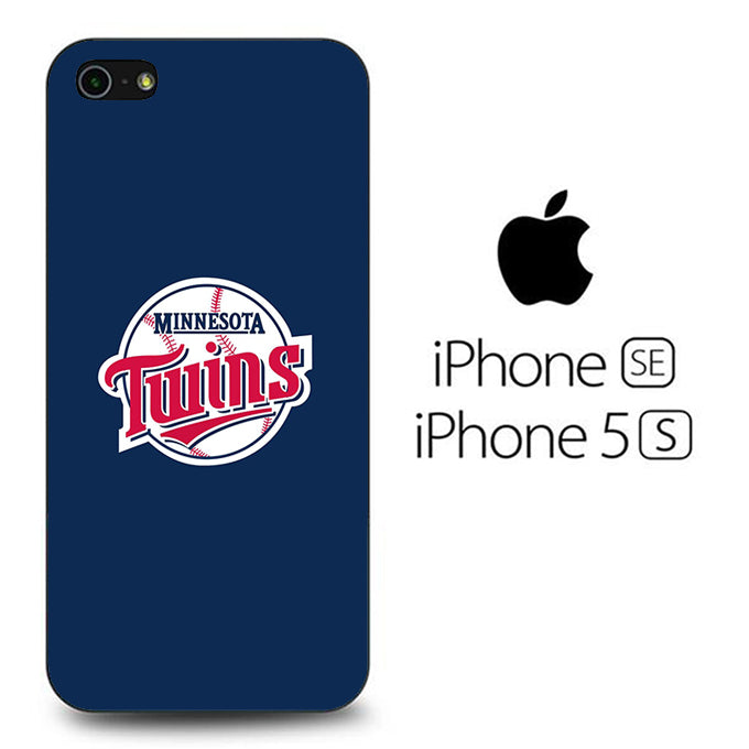 MLB Minnesota Twins Logo Blue iPhone 5 | 5s Case - Ezzystore
