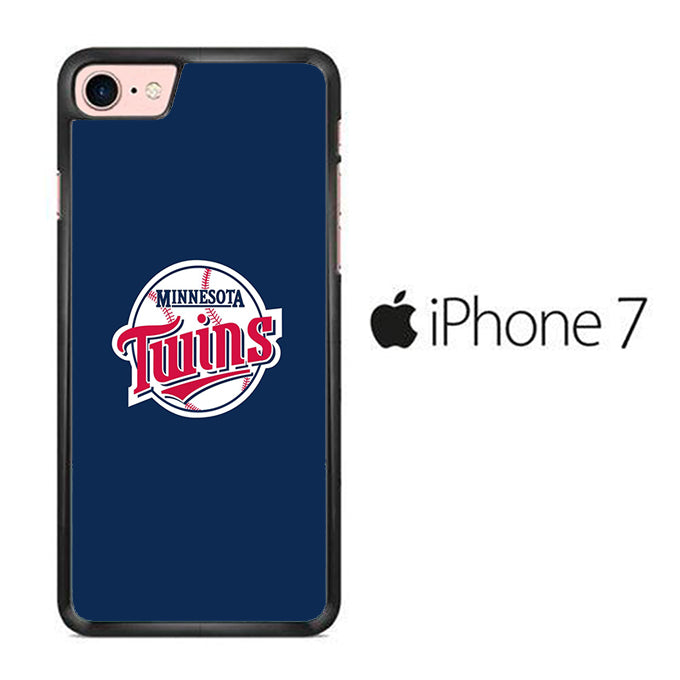 MLB Minnesota Twins Logo Blue iPhone 7 Case