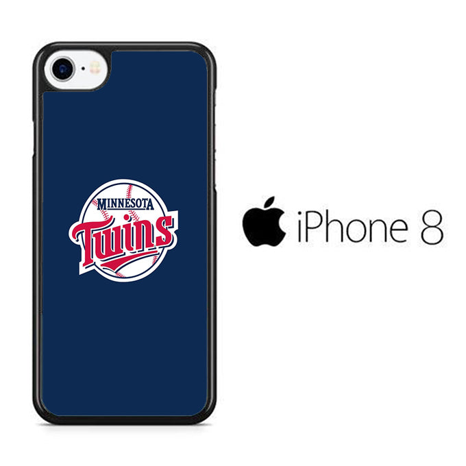 MLB Minnesota Twins Logo Blue iPhone 8 Case