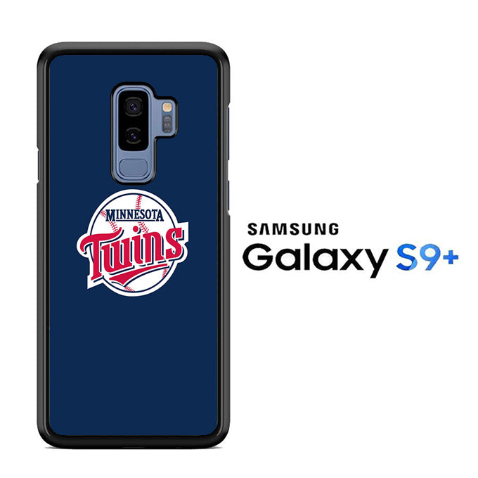 MLB Minnesota Twins Logo Blue Samsung Galaxy S9 Plus Case