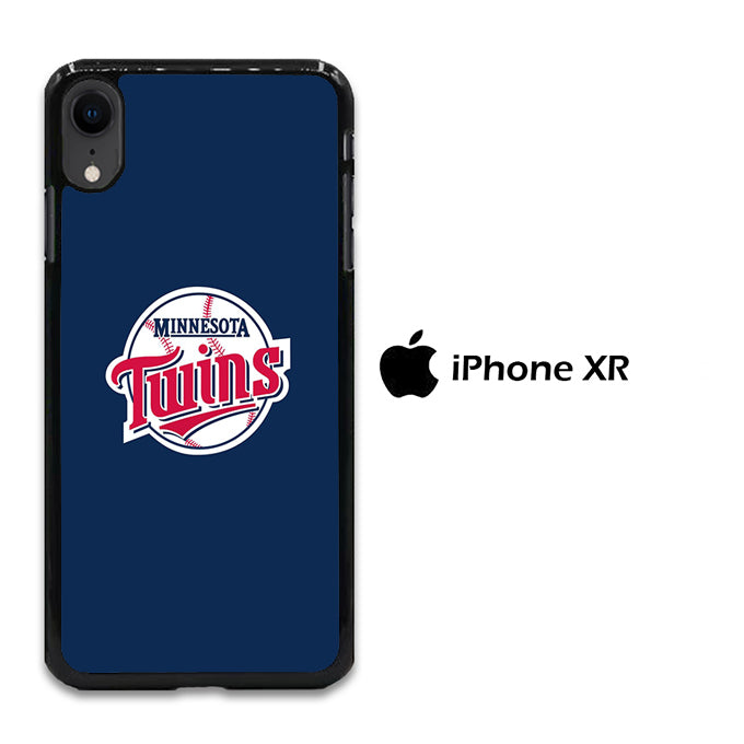MLB Minnesota Twins Logo Blue iPhone XR Case