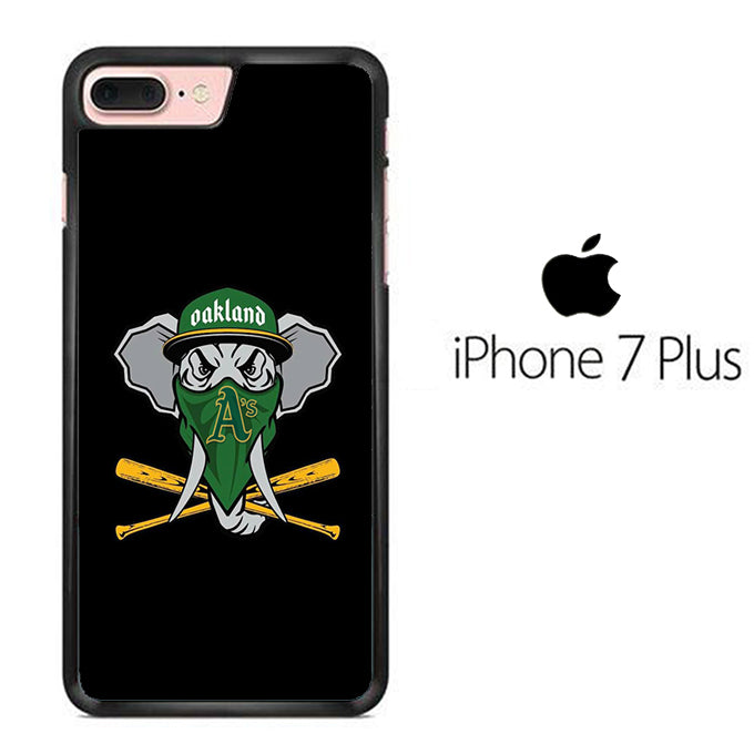 MLB Oakland Athletics Elephant Logo iPhone 7 Plus Case