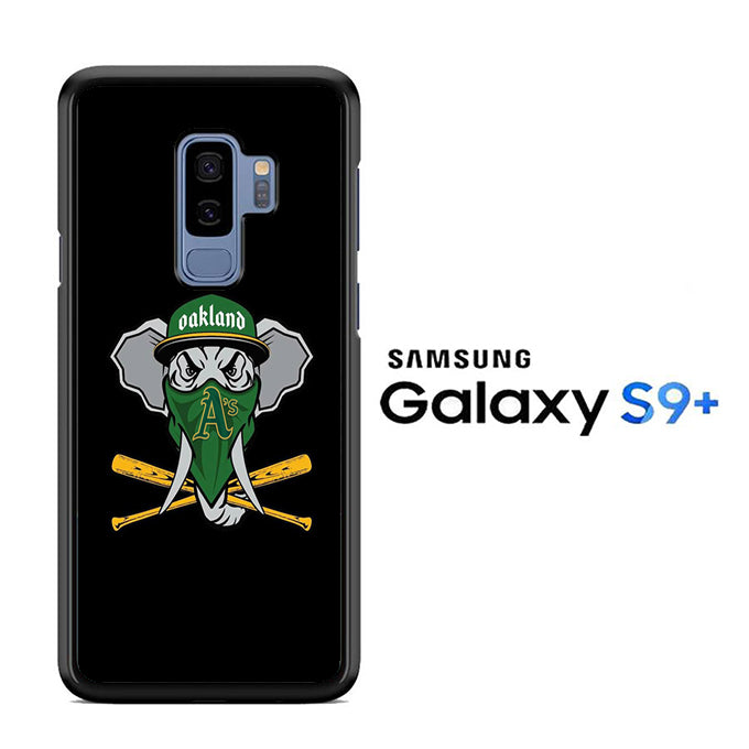 MLB Oakland Athletics Elephant Logo Samsung Galaxy S9 Plus Case