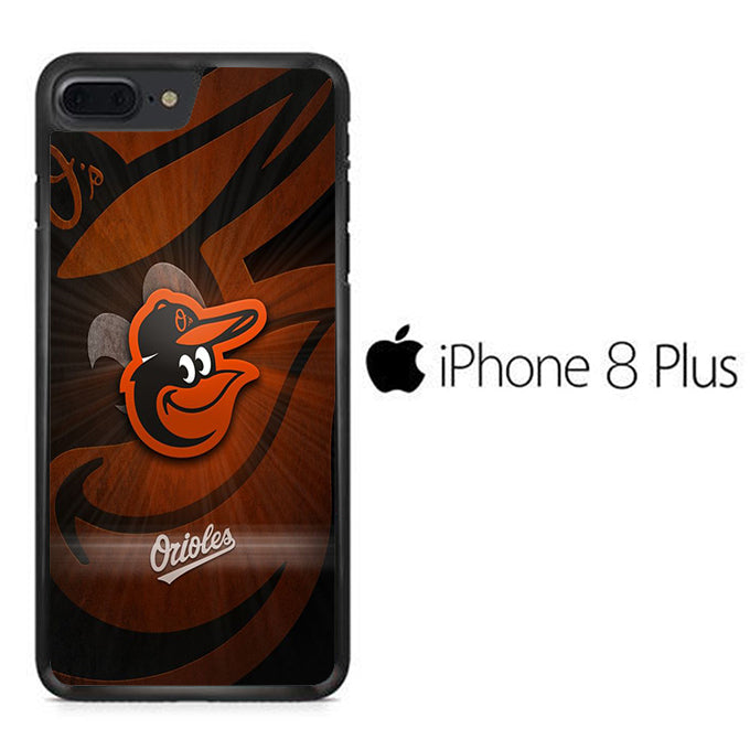 MLB Orioles Baltimore Logo iPhone 8 Plus Case