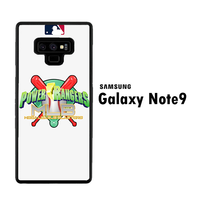 MLB Rangers Power Rangers Samsung Galaxy Note 9 Case