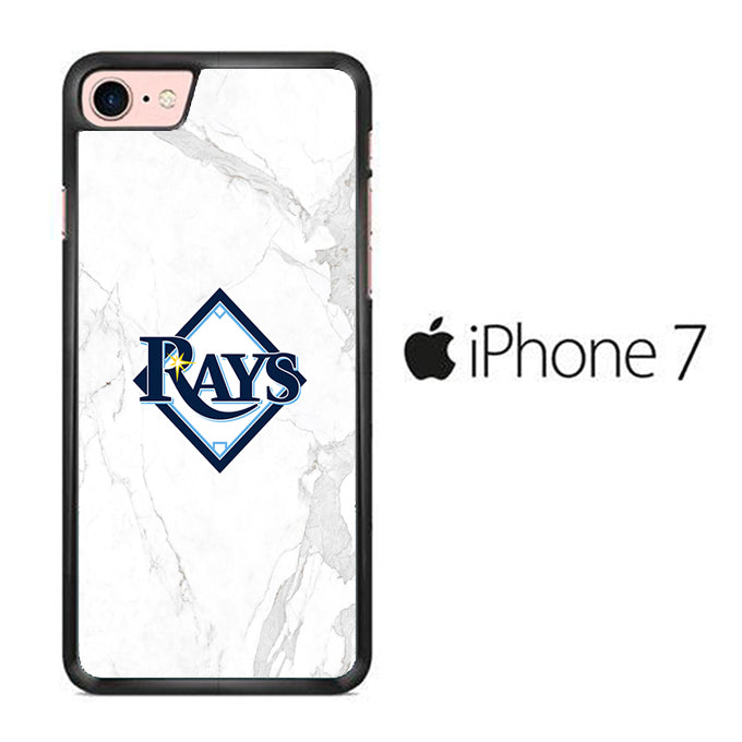 MLB Rays Logo Marble iPhone 7 Case