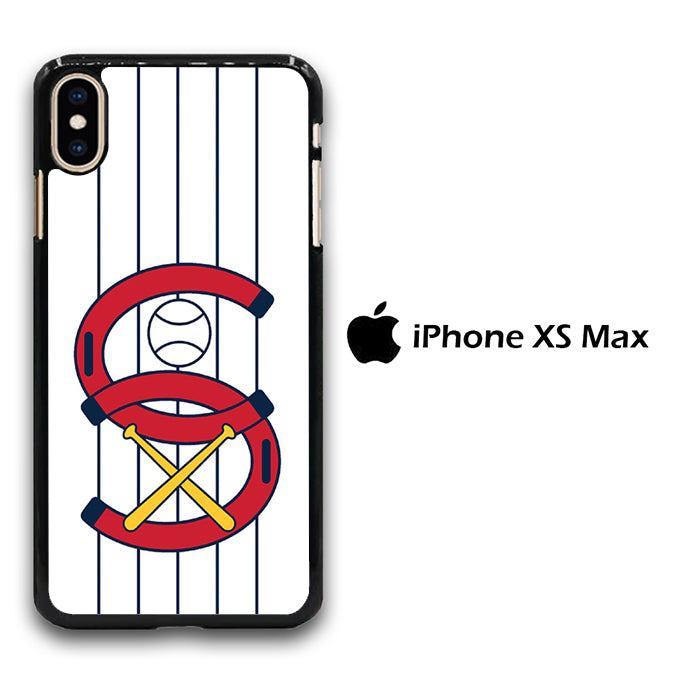 MLB White Sox White iPhone Xs Max Case
