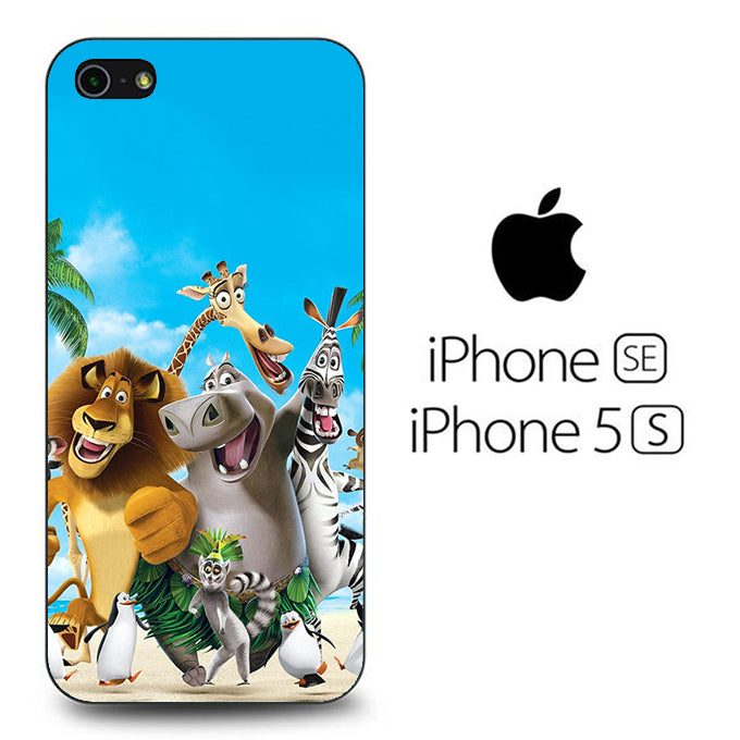 Madagascar On The Beach Holiday iPhone 5 | 5s Case - Ezzystore