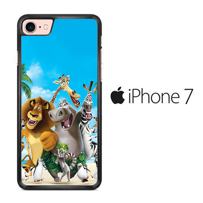 Madagascar On The Beach Holiday iPhone 7 Case