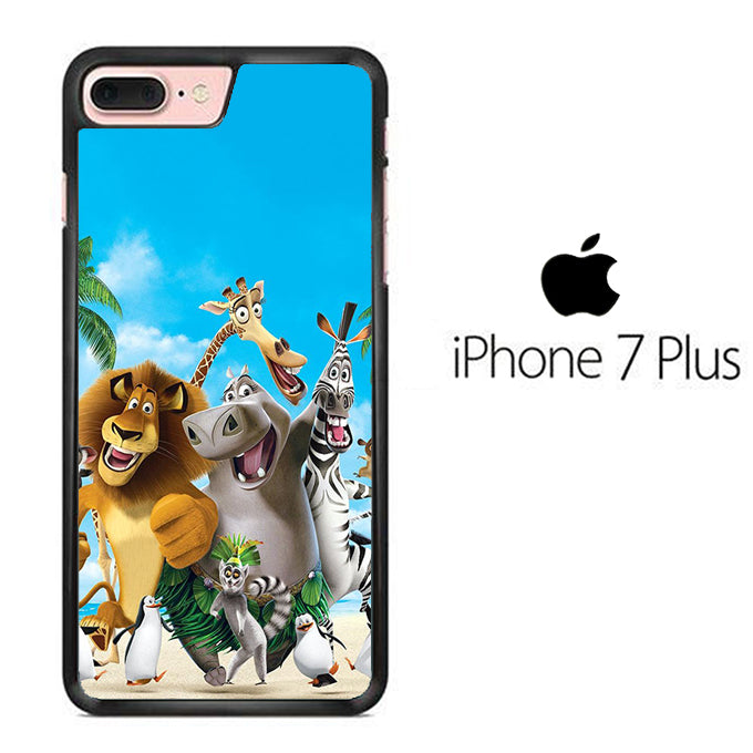 Madagascar On The Beach Holiday iPhone 7 Plus Case