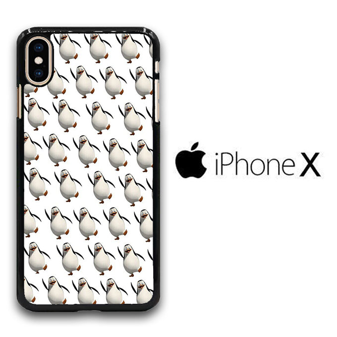 Madagascar Private Dance Penguin iPhone X Case