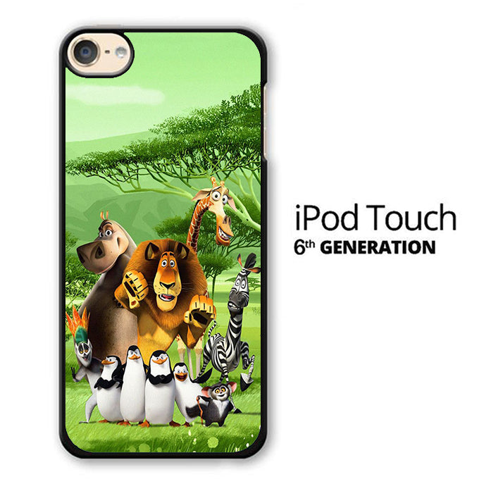 Madagascar Team iPod Touch 6 Case - Ezzystore