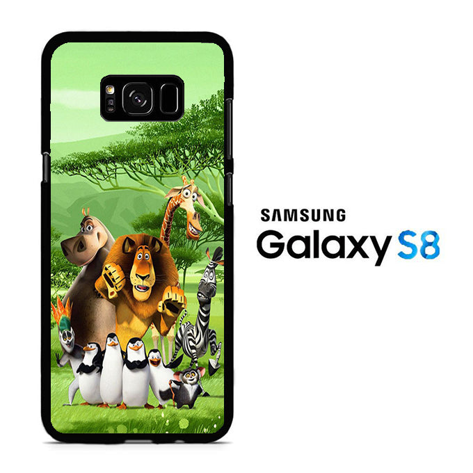 Madagascar Team Samsung Galaxy S8 Case