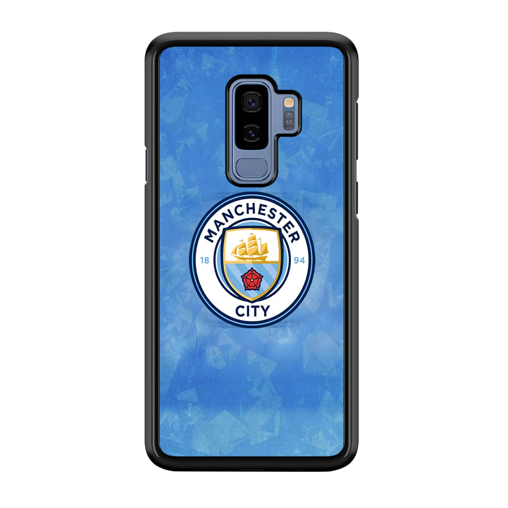 Manchester City Blue Abstract Samsung Galaxy S9 Plus Case