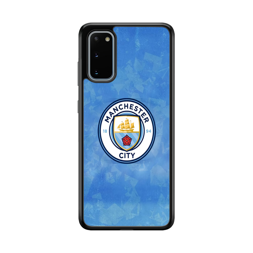Manchester City Blue Abstract Samsung Galaxy S20 Case