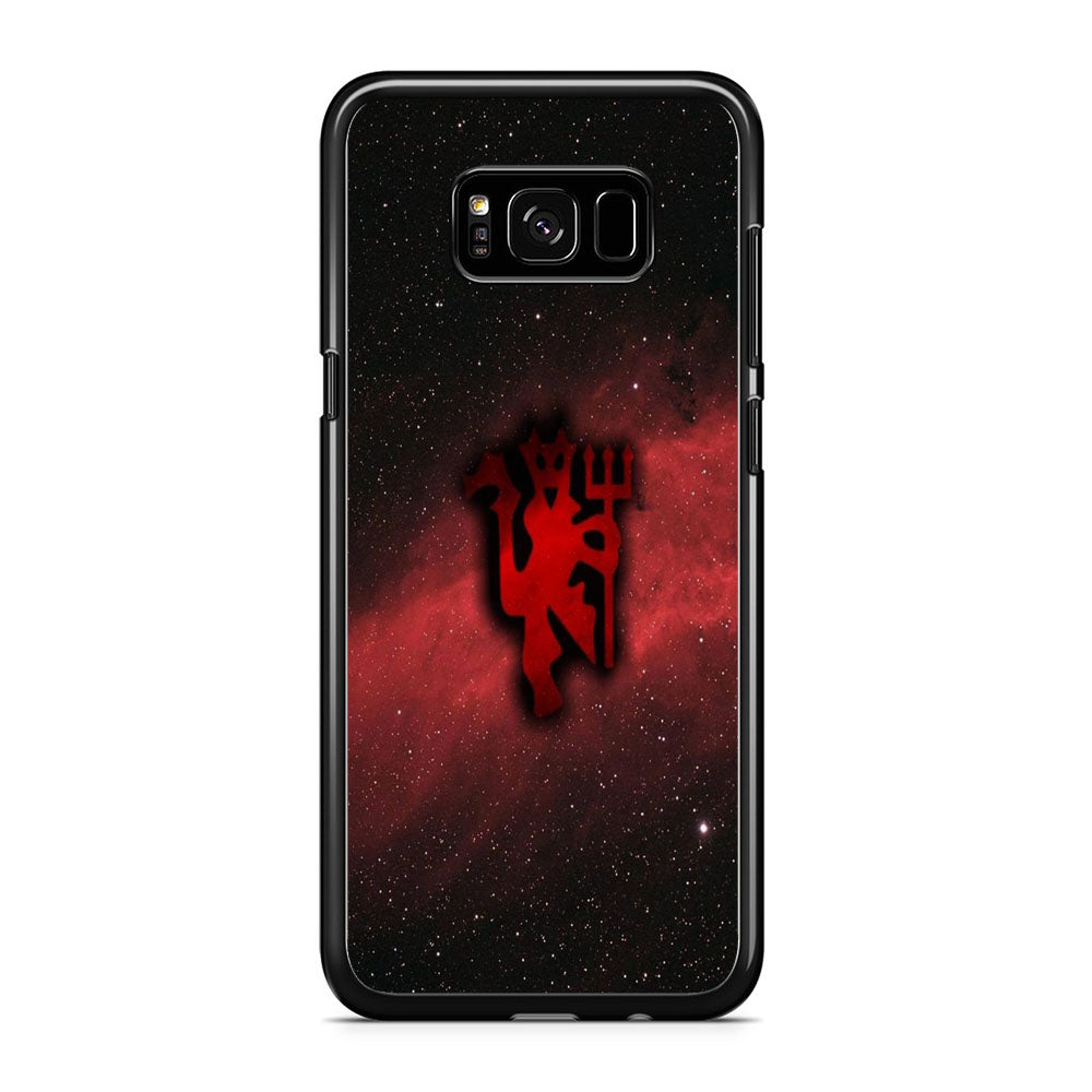 Manchester United Devil Galaxy Samsung Galaxy S8 Case
