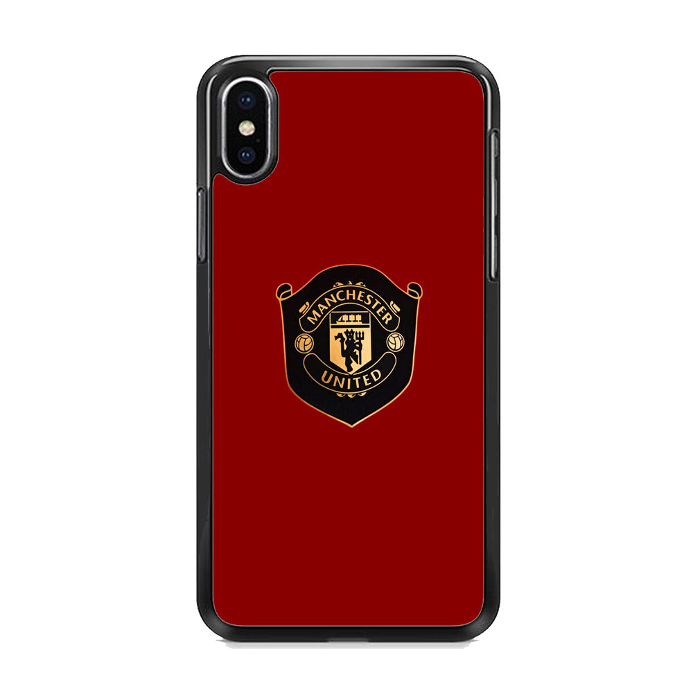 Manchester United New Emblem iPhone Xs Case