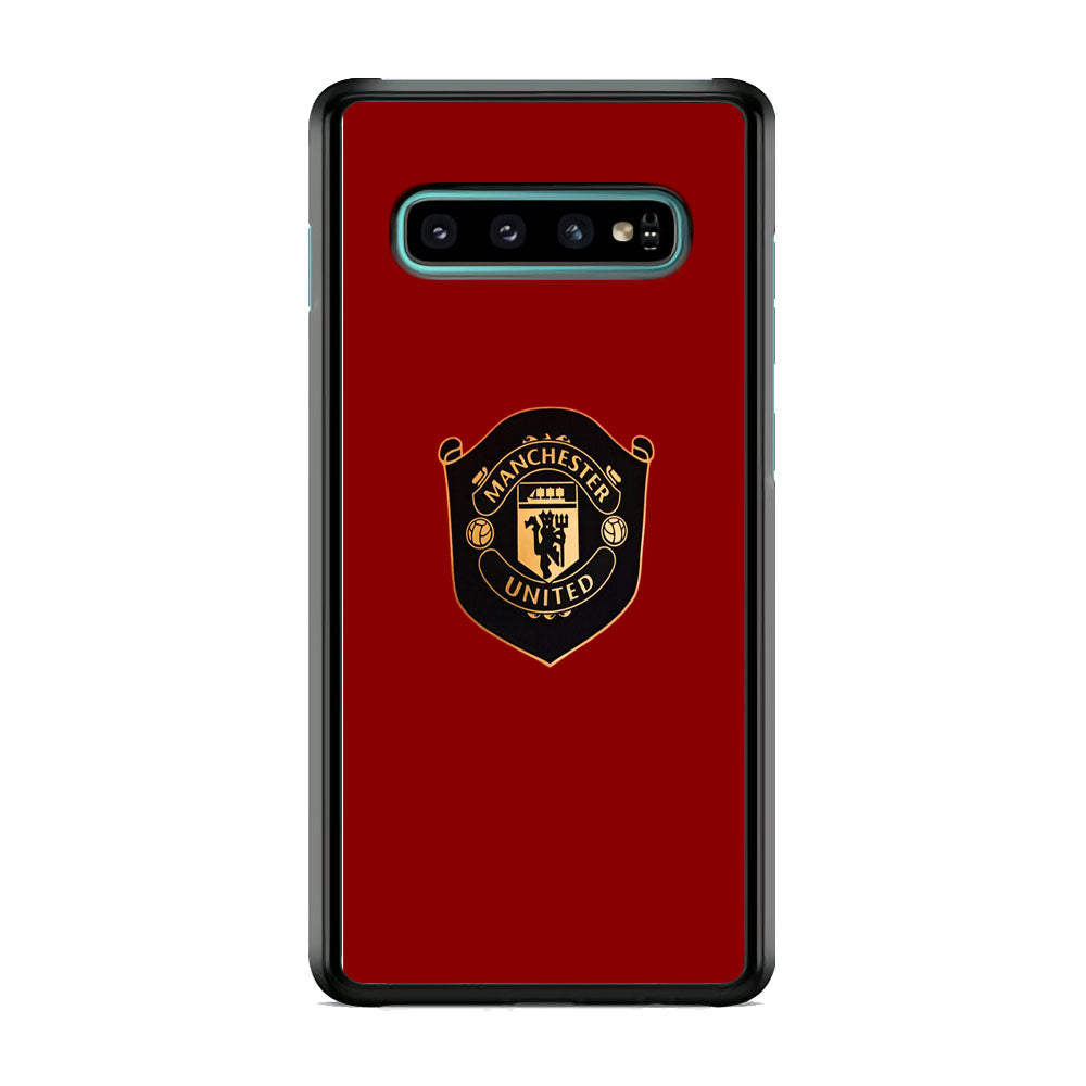 Manchester United New Emblem Samsung Galaxy S10 Case
