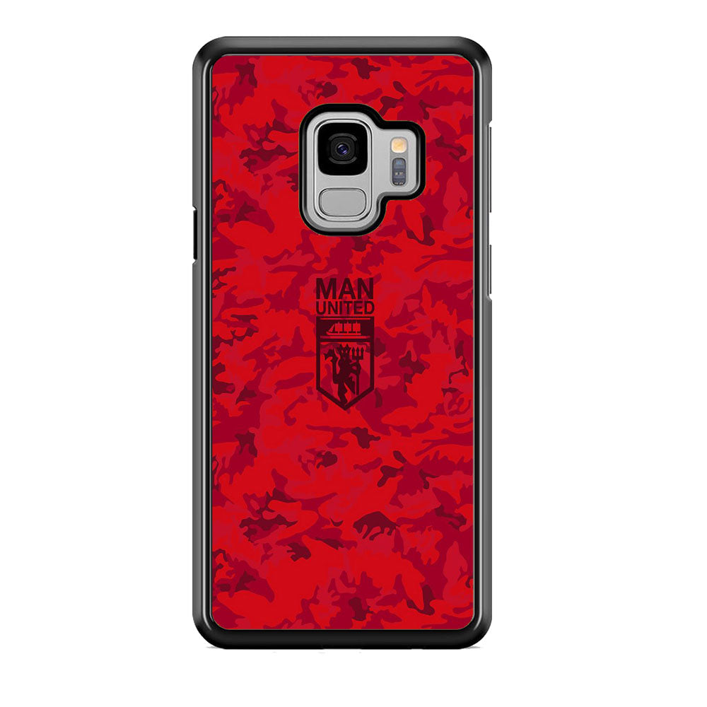 Manchester United Red Camo Samsung Galaxy S9 Case