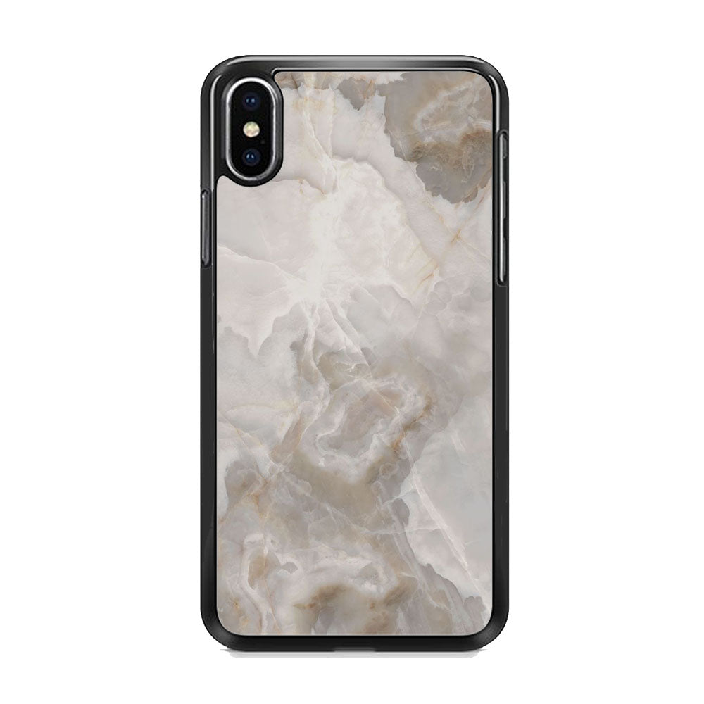 Marble Grey Classic Colour Combination iPhone Xs Case