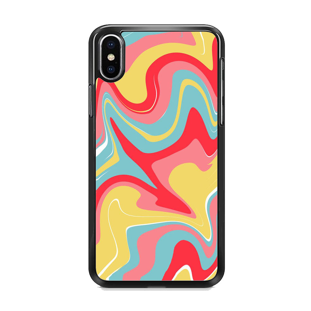 Marble Jam Colour iPhone Xs Case