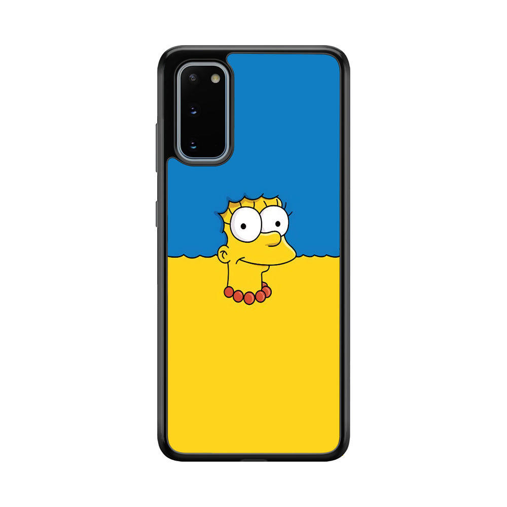 Marge Simpson Hair Samsung Galaxy S20 Case