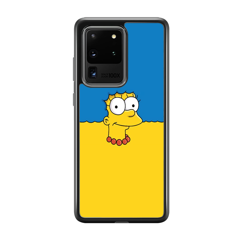 Marge Simpson Hair Samsung Galaxy S20 Ultra Case