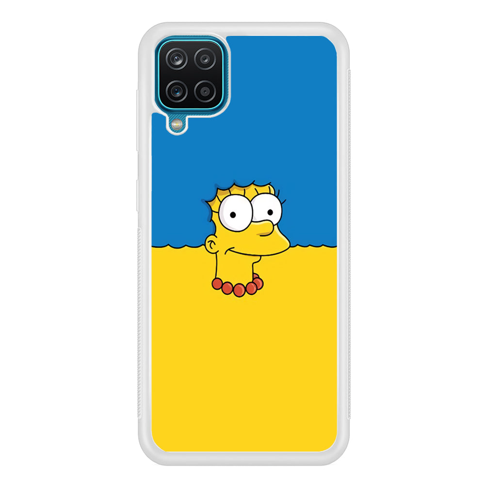 Marge Simpson Hair Samsung Galaxy A12 Case