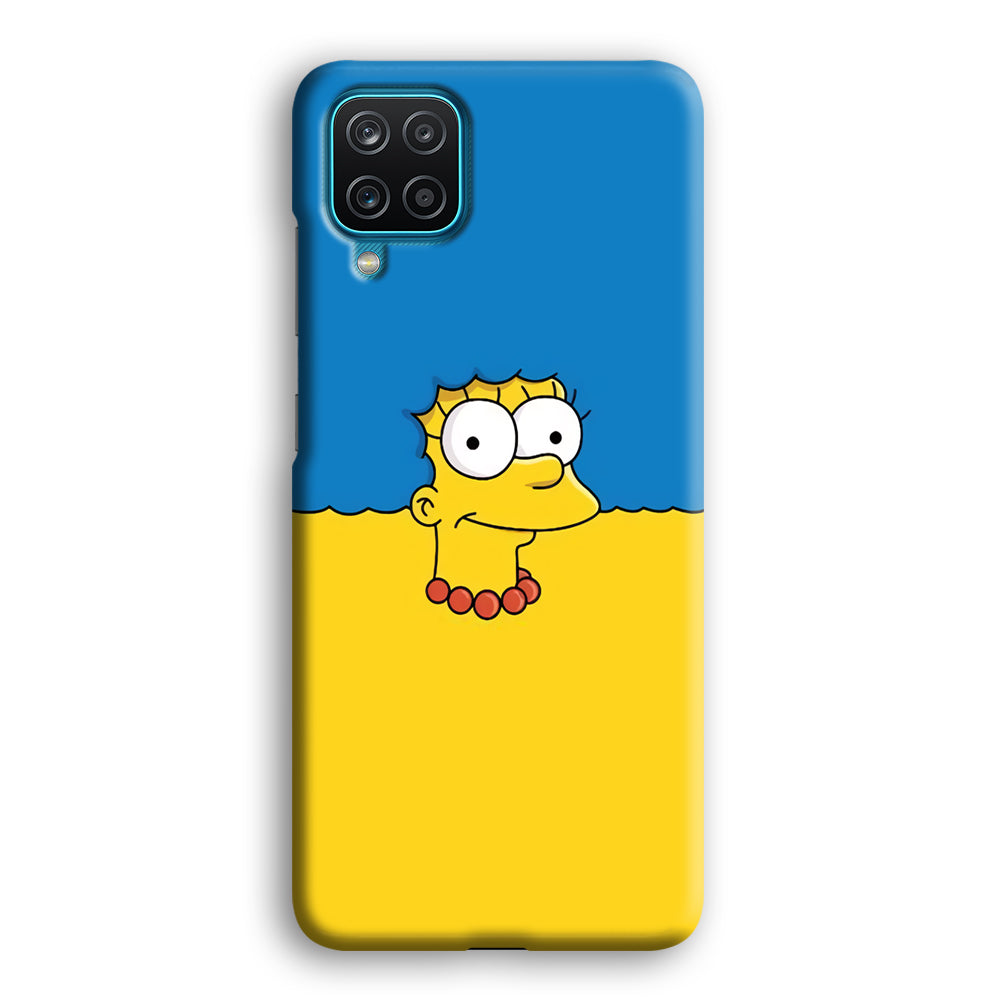 Marge Simpson Hair Samsung Galaxy A12 Case