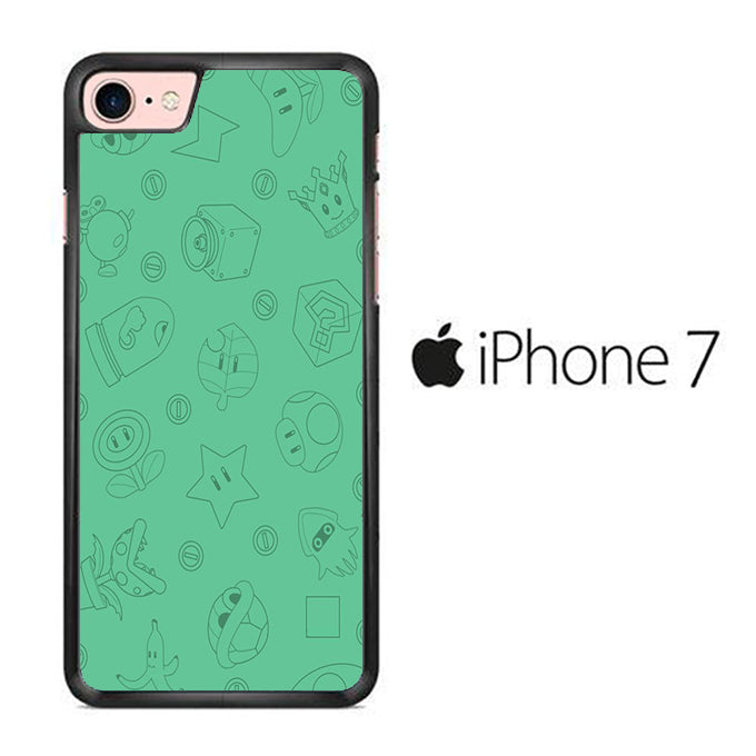 Mario Equipment Green iPhone 7 Case