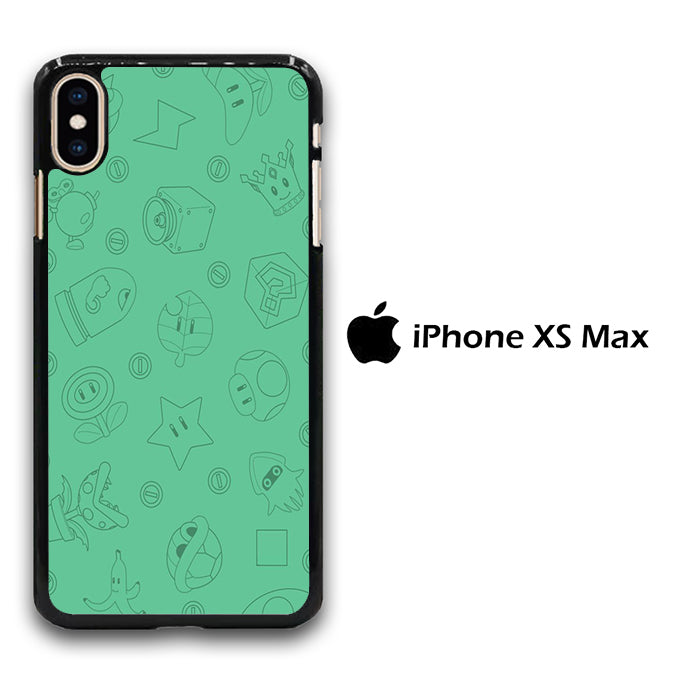 Mario Equipment Green iPhone Xs Max Case