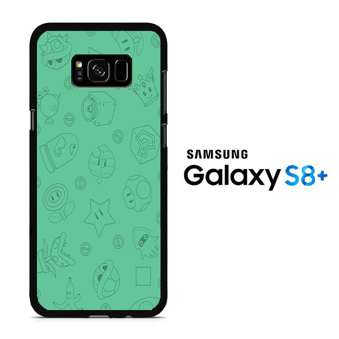Mario Equipment Green Samsung Galaxy S8 Plus Case