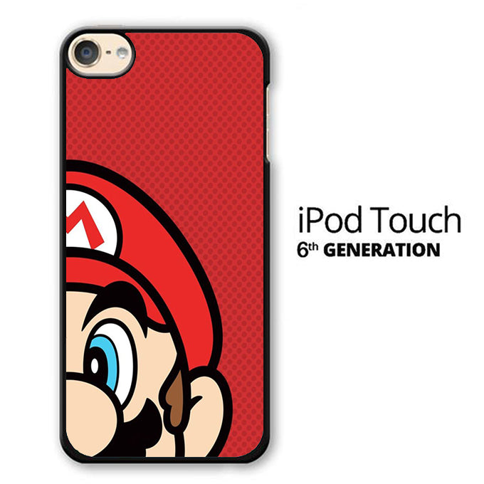 Mario Half Head iPod Touch 6 Case - Ezzystore